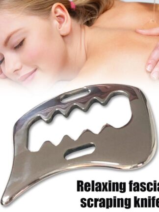 Купить Gua Sha Tool Steel Manual Scraping Massager Physical Therapy Skin Care Tool for Myofascial Release Tissue Mobilization