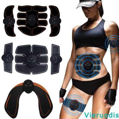 Купить Butt Trainer Muscle Stimulator ABS Fitness Buttocks Abdominal Trainer Toner Slimming Massager Neutral