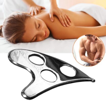 Купить Body Board Scrapper Massage Plate Scraping Relaxation Relief Care Massager Plate Health Release Steel Pain P7K6