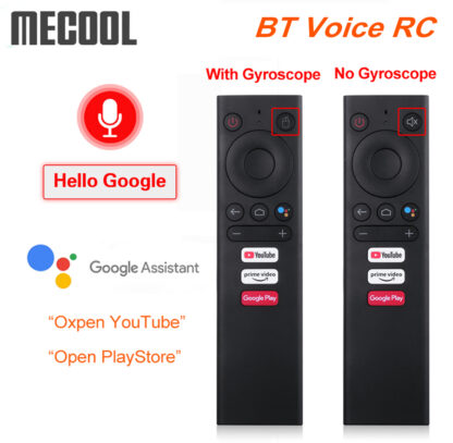 Купить Mecool BT Voice Remote Control Replacement Air Mouse for Android TV Box Mecool KM6 KM3 KM1 ATV Google Voice TVBox