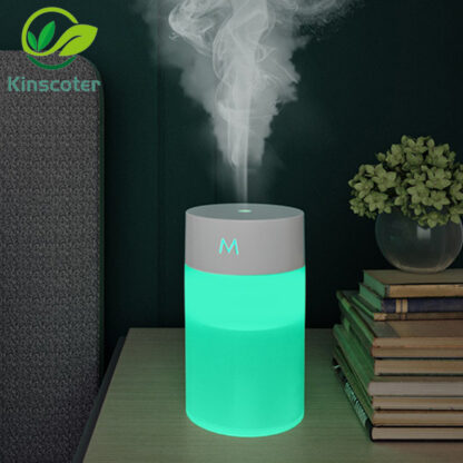 Купить Kinscoter Mini Portable Cool Mist Ultrasonic Air Humidifier Desk USB Cup Aromatherapy Sprayer Car Mist Maker Air Purifier