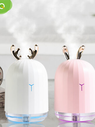 Купить saengQ 220ML Essential Air Aroma Oil Diffuser USB Humidifier Ultrasonic Air Humidifier With LED Night Lamp Electric Aromatherapy