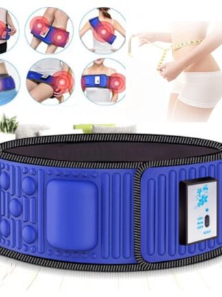 Купить Electric Abdominal Stimulator Body Vibrating Slimming Belt Belly Muscle Waist Trainer Massager X5 Times Weight Loss Fat Burning