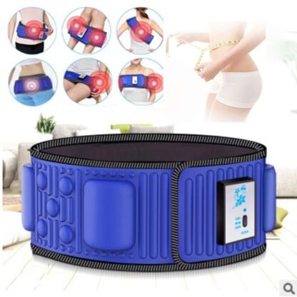 Купить Electric Abdominal Stimulator Body Vibrating Slimming Belt Belly Muscle Waist Trainer Massager X5 Times Weight Loss Fat Burning