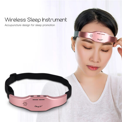 Купить Wireless Intelligent Head Massager Pressure Relief Head Therapy Stimulation Wave Massage Relieve Tension for Sleep Relaxation