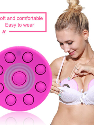 Купить Plump Breast Enlarge Device Increase Elasticity Moisturizing Skin Chest Nursing Pink Silica Gel Fashion Beauty Breast Massager