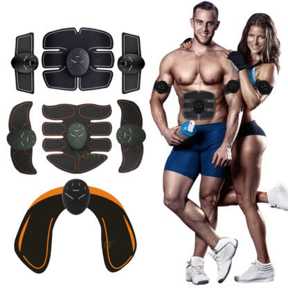 Купить Electric muscle stimulator ems wireless hip buttocks trainer abdominal abs fitness stimulator body weight loss massager