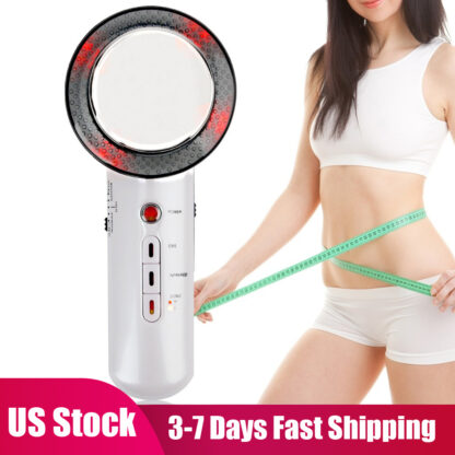 Купить Ultrasound Cavitation EMS Fat Burner Electric Body Slimming Massager Weight Loss Machine Infrared Therapy Anti Cellulite