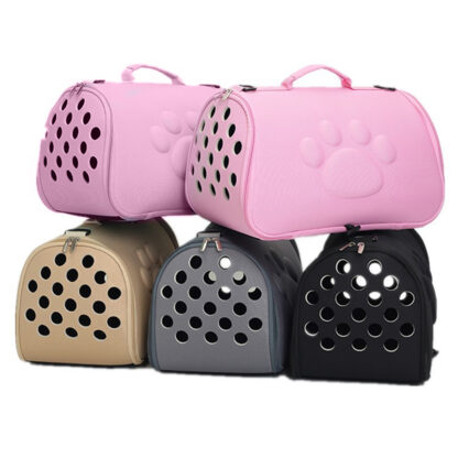 Купить For Dogs Cat Foding Pet Carrier Cage Coapsibe Puppy Crate Handbag Carrying Bags Pets pies Transport Pet Accessories