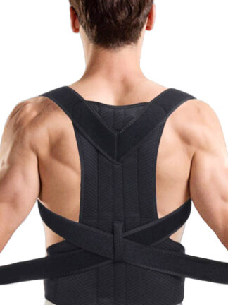 Купить Mens and Womens Adjustable Orthosis Back port Shoulder Back port Orthosis Spine Orthosis Position Anch