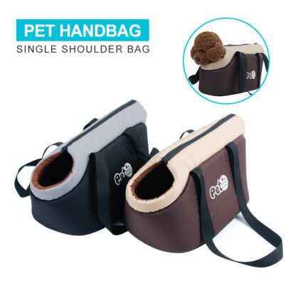 Купить Portabe Pet Singe Shouder Bags Oxford Sponge Warm Dogs Carrier Handbag For Pets Soft Outdoor Trave Puppy Bag Dog Products