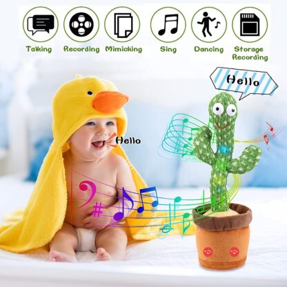 Купить ovey Dancing Cactus Taking Sing Sound Record Repeat Kawaii Cactus Toys For Chidren Christmas Gifts Home Office Decoration