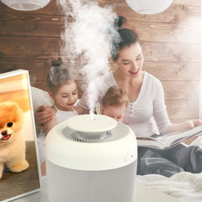 Купить 2400ML Aroma Essential Oil Diffuser Ultrasonic Air Humidifier Diffuser With Colorful Night Light Home Office Mist Fog Maker