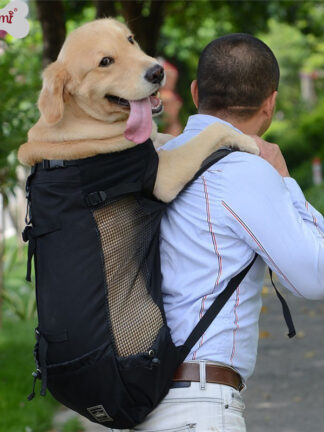 Купить 1PC Dog Carrier Pet Shouder Traveer Backpack Dog Outcrop Bags Ventiation Breathabe Washabe Outdoor Bicyce Hiking Backpack