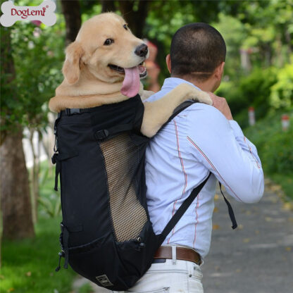 Купить 1PC Dog Carrier Pet Shouder Traveer Backpack Dog Outcrop Bags Ventiation Breathabe Washabe Outdoor Bicyce Hiking Backpack