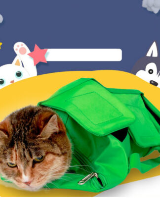 Купить Mutifunction Cat Bag Anti scratch Cat Grooming Nai Cutting Protect Bags Pick Ear Bowing Hair Beauty Bag pies