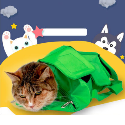Купить Mutifunction Cat Bag Anti scratch Cat Grooming Nai Cutting Protect Bags Pick Ear Bowing Hair Beauty Bag pies