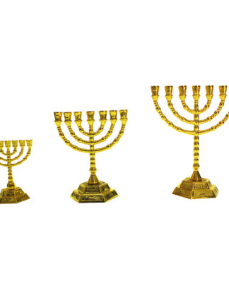 Купить Jewish Menorah Cande-Hoders Reigions Candeabra Hanukkah Candesticks 7 Branch