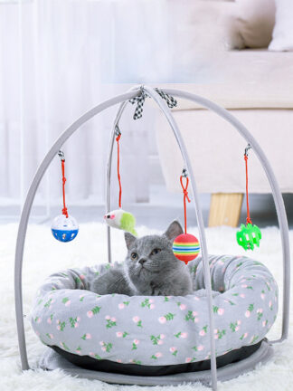Купить New Pet Accessories for Seeping Comfortabe Cute Cat Bed Pay Basket Keep Warm Mat Tray Goods Home Coziness Cat House Mascotas