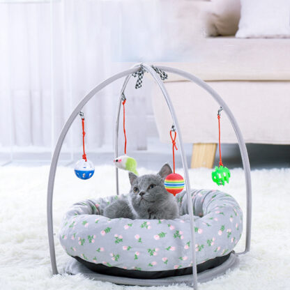 Купить New Pet Accessories for Seeping Comfortabe Cute Cat Bed Pay Basket Keep Warm Mat Tray Goods Home Coziness Cat House Mascotas