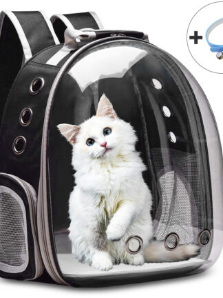 Купить Cat Carrier Bag Cat Cage Transport Backpack Bag Trave Pet Portabe Breathabe Dog Backpack Transparent Bags Carrier Pet For Cat