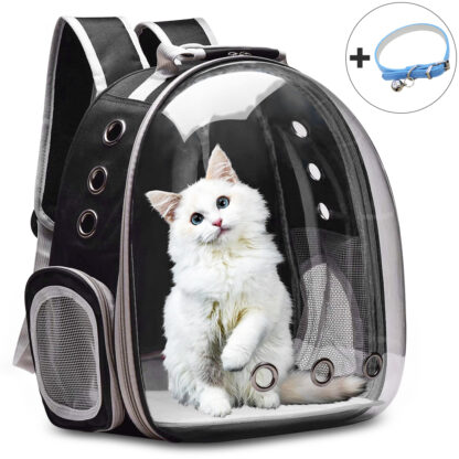 Купить Cat Carrier Bag Cat Cage Transport Backpack Bag Trave Pet Portabe Breathabe Dog Backpack Transparent Bags Carrier Pet For Cat