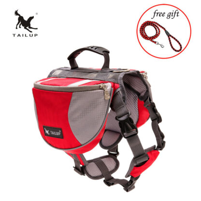 Купить TAIUP Poyester Pet Dog Saddebags Pack Hound Trave Camping Hiking Backpack Sadde Bag for Sma Medium arge Dogs Free Gift