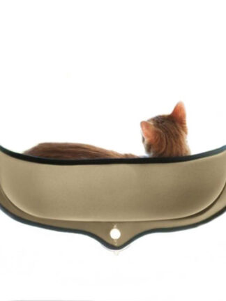 Купить Removabe Cat Window Bed Utimate Sunbathing Cat Window Mounted Cat Hammock Bed ounger Perch Cushion Hanging Shef Seat