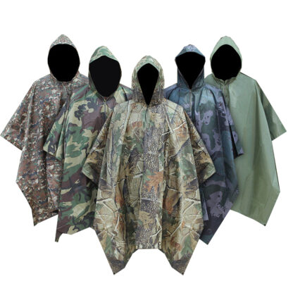 Купить Man Miitary Impermeabe Camo Raincoat Waterproof Rain Coat Men Raincoat Women Awning From The Rain Motorcyce Rain Poncho