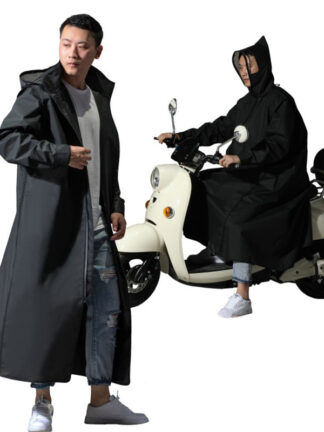 Купить 2021 Hot Sae EVA Raincoat Women/Men Zipper Hooded Poncho Motorcyce Rainwear ong Stye Hiking Poncho Environmenta Rain Jacket