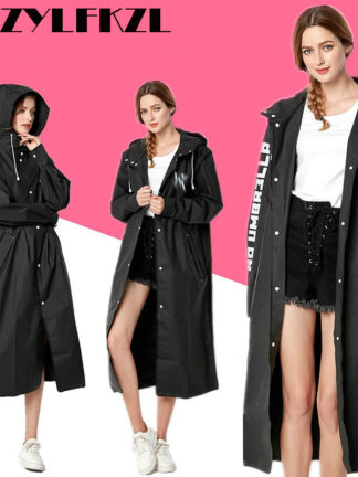 Купить EVA Women Raincoat Rainwear Men Rain Coat Impermeabe Capa de Chuva Chubasquero Poncho Japan Waterproof Rain Cape Cover Hooded