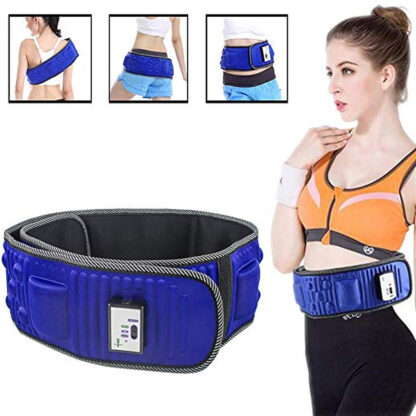 Купить X5 Vibration Full Body Belt Abdominal Massager Electric Waist Fat Burning Slimming Belt Weight Loss Equipment Muscle Stimulator