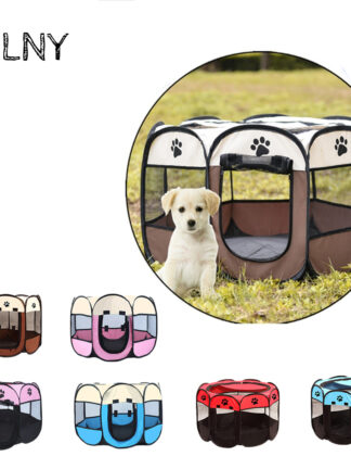 Купить TNY Outdoor Big Dogs House Portabe Foding Pet Tent Dog House Cage for Cat Puppy Kenne Cat Kenne Rabbit Paypen Dog Tent
