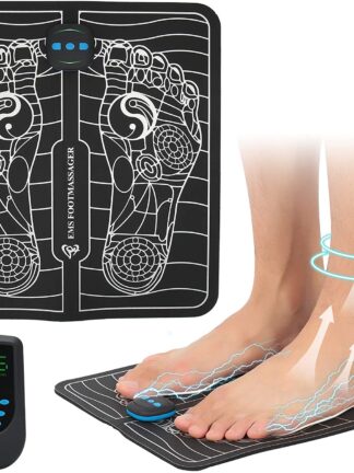 Купить EMS Electric Foot Stimulator Massager Electric Massage Mat Fullomatic Massage Foot Circulation Massager With Remote Control