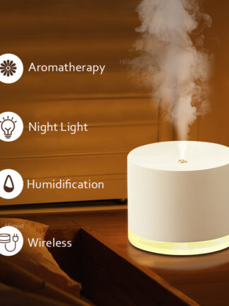 Купить 780ml Wireless Air Humidifier 2000mAh Battery Rechargeable Humidificador Fogger Portable Water Diffuser Air Purifier Mist Maker