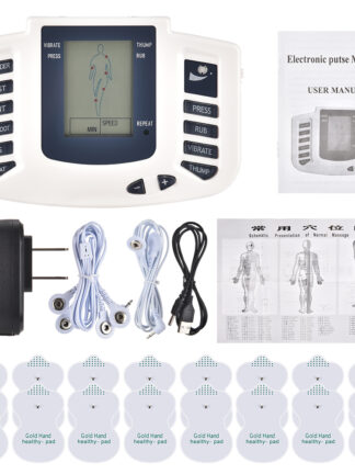 Купить EMS Tens Massage Full Body Tens Acupuncture Electric Therapy Massager Meridian Physiotherapy Massager Apparatus Massager
