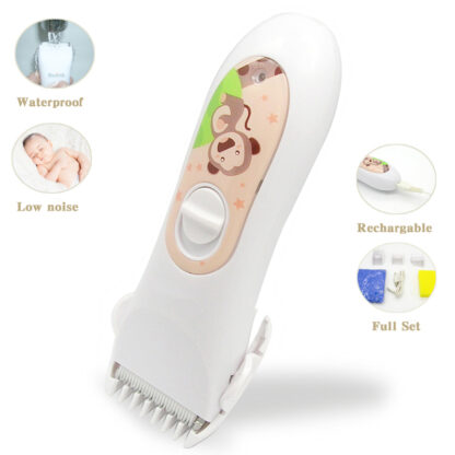Купить Baby Electric Hair Clipper Manscaped Ball Trimmer Waterproof Hair Trimmers Clipper For Children Low Noise Hair Cutter