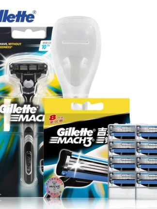 Купить Original Gillette Mach 3 Shaving Razor Blades Brand Mach3 For Men Beard Shave Blade Shaving & Hair Removal