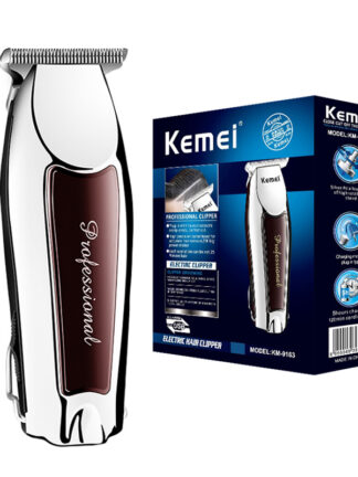 Купить Kemei Hair Clipper Rechargeable Hair Trimmer for Barber Bareheaded Trimmer Electric Shaver Razor Cordless Man Beard Shaver