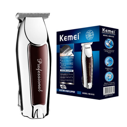 Купить Kemei Hair Clipper Rechargeable Hair Trimmer for Barber Bareheaded Trimmer Electric Shaver Razor Cordless Man Beard Shaver