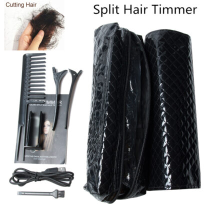 Купить Hair Split Trimmer 2021 New USB Charging Professional Hair Cutter Smooth End Cutting Clipper Beauty Set Bag Product Dual 1/41/8
