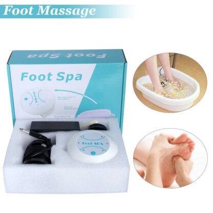 Купить Mini Ion Cleanse Detox Foot Spa Bath Massager Ionic Arrays Aqua Cell Spa Relax Foot Bath Massage Home Health Care Machine