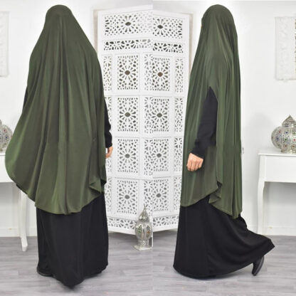 Купить Eid Prayer Garment Long Khimar Muslim Women Hijab Sleeveless Tops Abaya Jilbab Ramadan Abayas Islamic Clothing Niqab Hijabs