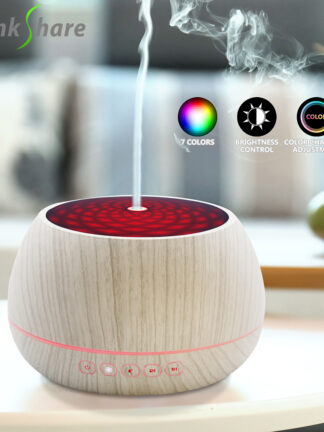 Купить THANKSHARE 1000 ML Humidifier Aroma Diffuser Ultrasonic Air Essential Oil Humidificador 7 Color LED Light Aromatherapy For Home