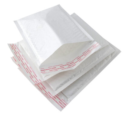 Купить Spot clothing ultra-light white pearlescent film bubble bag bubble film envelope bag shock-proof logistics delivery bags s
