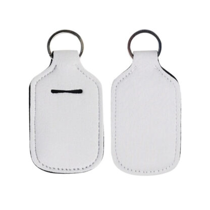 Купить sublimation Neoprene sanitizer holder Refillable Bottles Keychain Holder Key Holders 30ml Reusable Bottles Empty Plastic Bottles