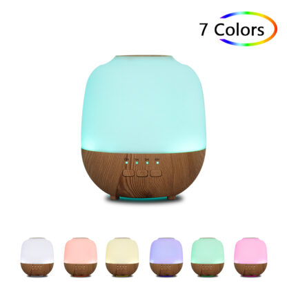 Купить Electric Aromatherapy Diffuser Essential Oil Mini Air Humidifier For Home Office Ultrasound Wood Grain USB Room Fragrance Aroma