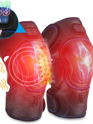 Купить 2in1 Heating Knee Massager Powerful Vibration Physiotherapy Joint Relief Arthritis Pain Health Care Knee Legs Massage Relaxation