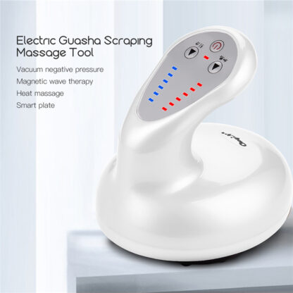 Купить Rechargeable Hot Compress Guasha Massager Electric Heated Scraping Tool Vacuum Negative Pressure Detoxification Slim Massager 31