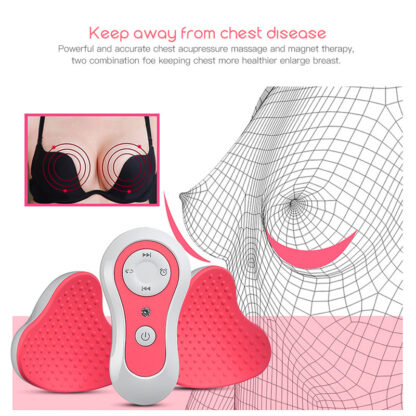Купить Magnet Breast Enhancer Electric Chest Enlargement Massager Anti-Chest Sagging Device Breast Acupressure Massage Therapy Tool 31